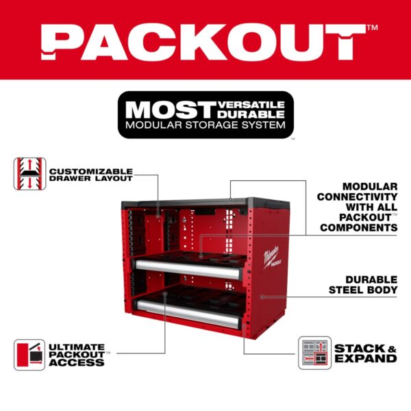 Milwaukee 48-21-8000 PACKOUT Rack