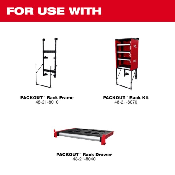 Milwaukee 48-21-8000 PACKOUT Rack