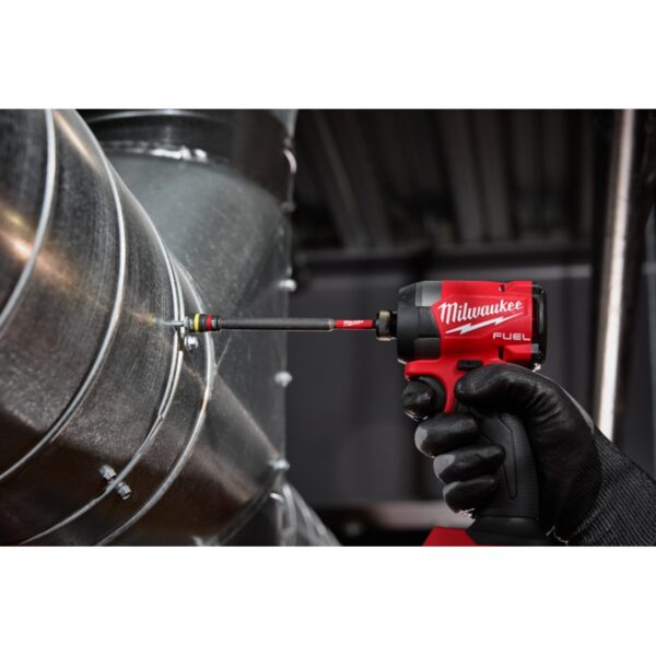 Milwaukee 49-66-4745 SHOCKWAVE Impact Duty 1/4” and 5/16” x 6” QUIK-CLEAR 2-in-1 Magnetic Nut Driver