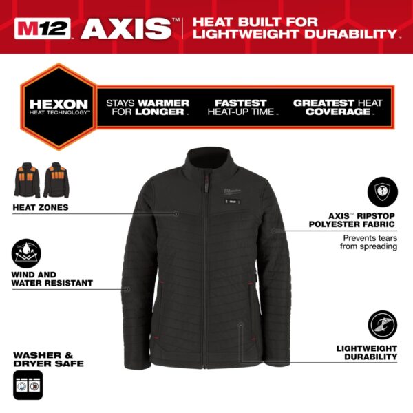 Milwaukee F102 Series M12 Women's Heated AXIS Jacket Kit