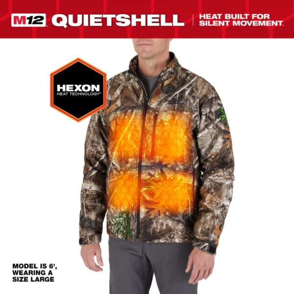 Milwaukee M101 Series Heated QUIETSHELL Jacket Kit - Camouflage