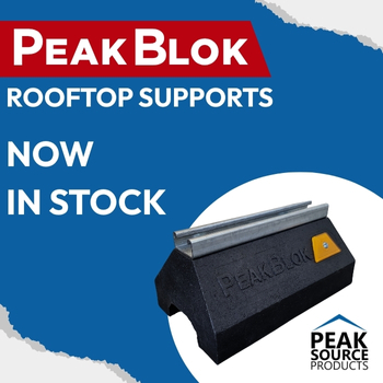 PeakBlok Rooftop Supports - Now in Stock