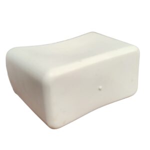 PeakSource Plastic End Cap - White