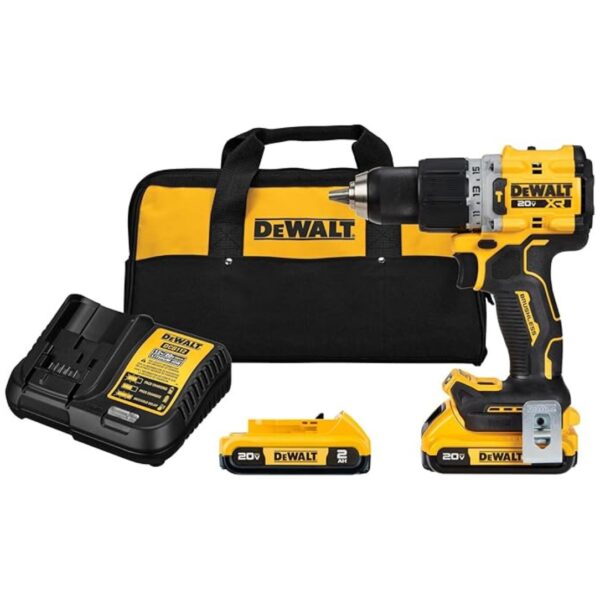 DeWalt DCD805D2 20V MAX XR 1/2" Brushless Hammer Drill/Driver Kit