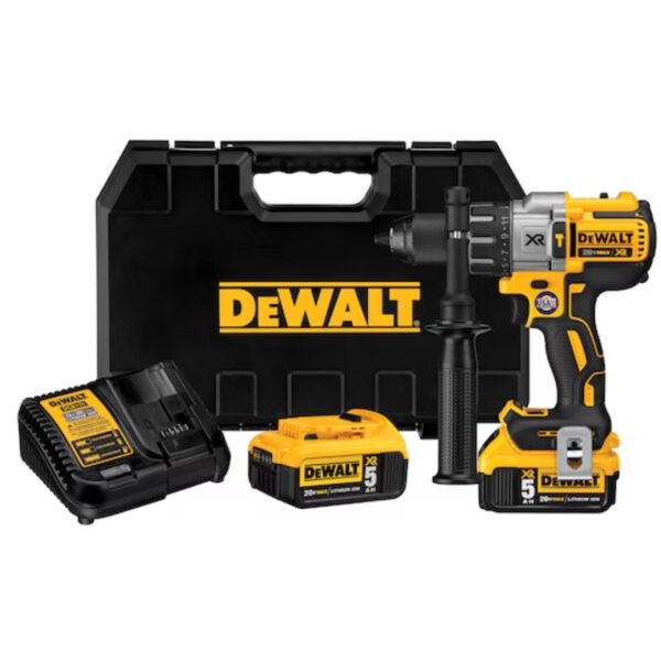 DeWalt DCD996P2 20V MAX XR 1/2" 3-Speed Brushless Hammer Drill/Driver Kit