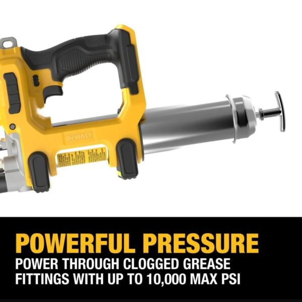 DeWalt DCGG581B 20V MAX 10,000 PSI Variable 2-Speed Grease Gun - Tool Only