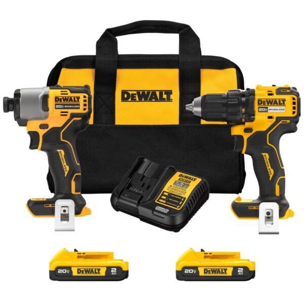 DeWalt DCK227D2 20V MAX* Brushless Drill/Driver and Impact Driver Combo Kit