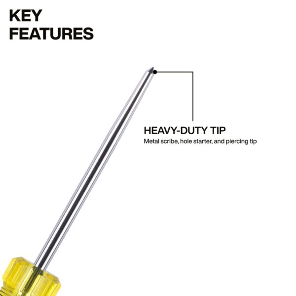 Klein 6504DD Scratch Awl Demolition Driver