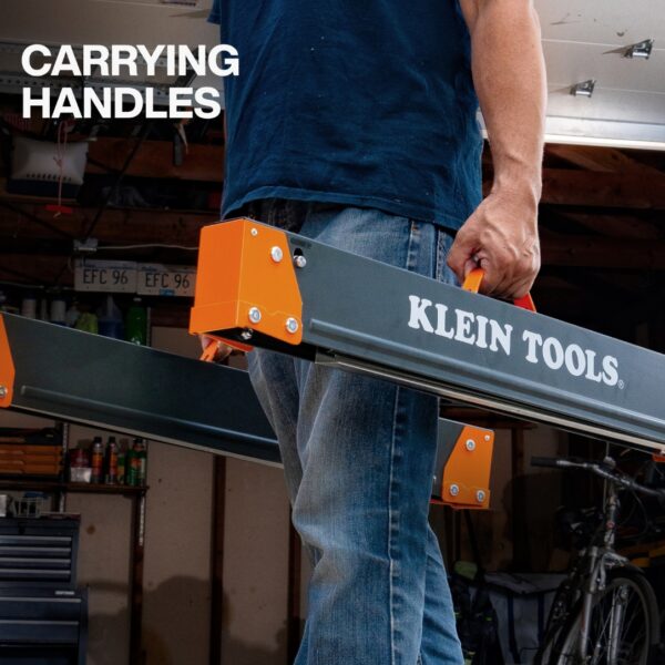 Klein 66187 Fixed-Leg Saw Horse 2-Pack (5) Klein 66187 Fixed-Leg Saw Horse 2-Pack