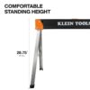Klein 66187 Fixed-Leg Saw Horse 2-Pack (6) Klein 66187 Fixed-Leg Saw Horse 2-Pack