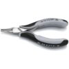 Knipex 3512115ESD 4-1/2" Electronics Pliers with ESD Handles - Flat Tips