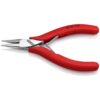 Knipex 3521115 4-1/2" Electronics Gripping Pliers - Half Round Tips