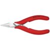 Knipex 3521115 4-1/2" Electronics Gripping Pliers - Half Round Tips