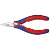 Knipex 3522115 4-1/2" Electronics Pliers - Half Round Tips