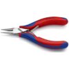 Knipex 3522115 4-1/2" Electronics Pliers - Half Round Tips