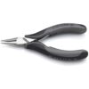 Knipex 3522115ESD 4-1/2" Electronics Pliers with ESD Handles - Half Round Tips