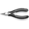 Knipex 3532115ESD 4-1/2" Electronics Pliers with ESD Handles - Round Tips
