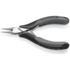 Knipex 3532115ESD 4-1/2" Electronics Pliers with ESD Handles - Round Tips