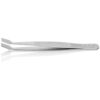 Knipex 920106 4 Premium Stainless Steel Gripping Tweezers - 30° Angled Blunt Tips (1) Knipex 920106 4" Premium Stainless Steel Gripping Tweezers - 30° Angled Blunt Tips