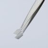 Knipex 920106 4 Premium Stainless Steel Gripping Tweezers - 30° Angled Blunt Tips (3) Knipex 920106 4" Premium Stainless Steel Gripping Tweezers - 30° Angled Blunt Tips