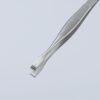 Knipex 920107 5-3/4" Stainless Steel Positioning Tweezers - 90° Angled