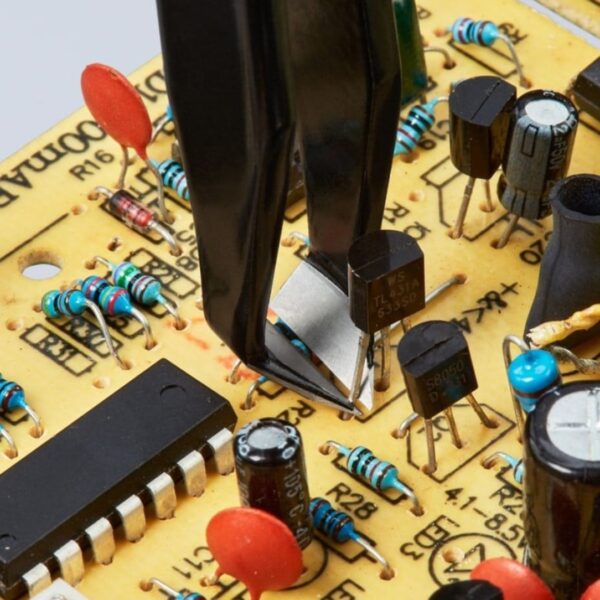 Knipex 921101ESD 4-12 Stainless Steel Cutting Tweezers - 35° Angled - ESD (6) Knipex 921101ESD 4-1/2" Stainless Steel Cutting Tweezers - 35° Angled - ESD