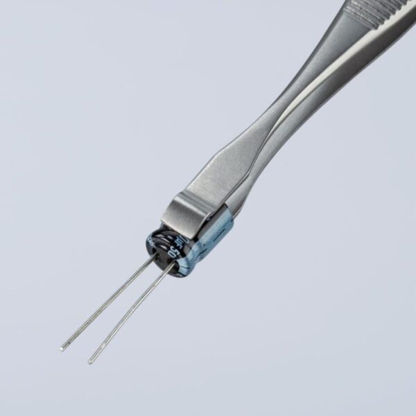 Knipex 921102 5-34 Stainless Steel Positioning Tweezers (4) Knipex 921102 5-3/4" Stainless Steel Positioning Tweezers