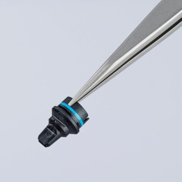 Knipex 922101 4-34 Premium Stainless Steel Gripping Tweezers - Pointed Tips (4) Knipex 922101 4-3/4" Premium Stainless Steel Gripping Tweezers - Pointed Tips