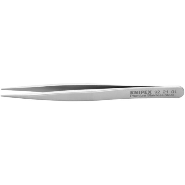 Knipex 922101 4-34 Premium Stainless Steel Gripping Tweezers - Pointed Tips Knipex 922101 4-3/4" Premium Stainless Steel Gripping Tweezers - Pointed Tips