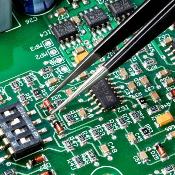 Knipex 922101ESD 5 Stainless Steel Gripping Tweezers - Needle-Point Tips - ESD (3) Knipex 922101ESD 5" Stainless Steel Gripping Tweezers - Needle-Point Tips - ESD