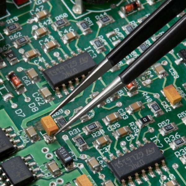 Knipex 922103ESD 5-12 Stainless Steel Gripping Tweezers - Needle-Point - ESD (4) Knipex 922103ESD 5-1/2" Stainless Steel Gripping Tweezers - Needle-Point - ESD