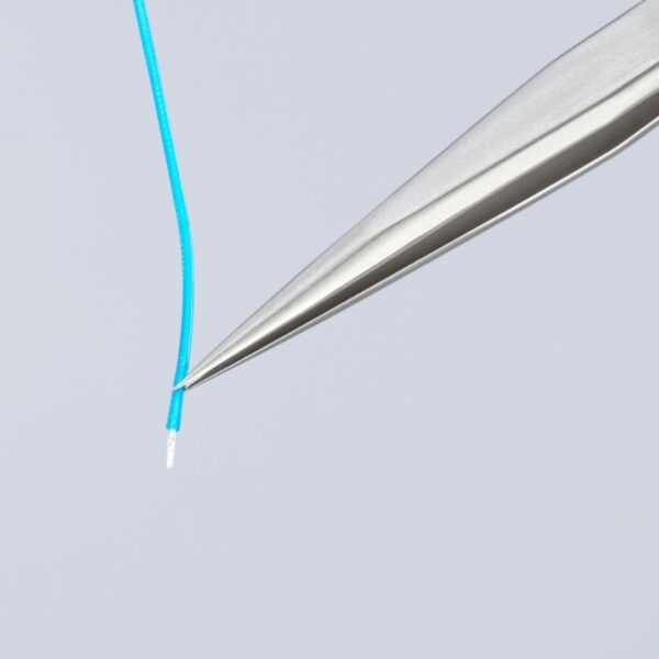 Knipex 922105 2-34 Premium Stainless Steel Gripping Tweezers - Needle-Point Tips (4) Knipex 922105 2-3/4" Premium Stainless Steel Gripping Tweezers - Needle-Point Tips