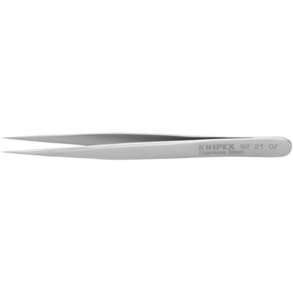 Knipex 922107 4-12 Stainless Steel Gripping Tweezers - Needle-Point Tips Knipex 922107 4-1/2" Stainless Steel Gripping Tweezers - Needle-Point Tips