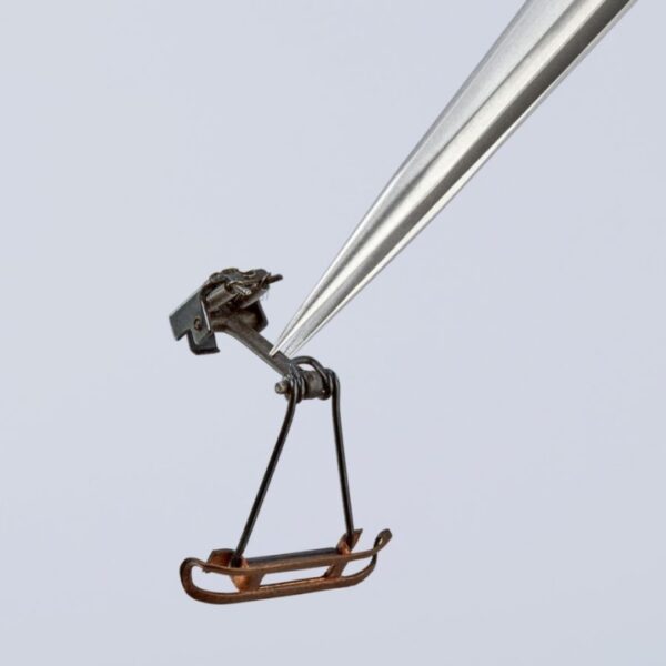 Knipex 922108 5-12 Stainless Steel Gripping Tweezers - Needle-Point Tips (5) Knipex 922108 5-1/2" Stainless Steel Gripping Tweezers - Needle-Point Tips