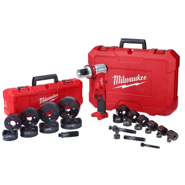 Milwaukee 2677-04 M18 FORCE LOGIC 6 Ton Knockout Tool 1/2" to 4" - Tool Only