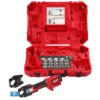 Milwaukee 2679-750CU M18 FORCE LOGIC 600 MCM Crimper with 750 MCM Expanded Jaw and Dies (1)
