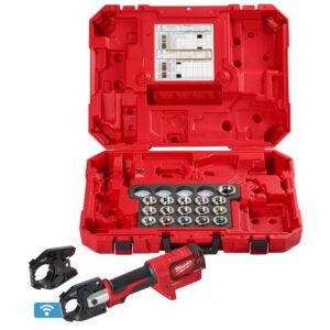 Milwaukee 2679-750CU M18 FORCE LOGIC 600 MCM Crimper with 750 MCM Expanded Jaw and Dies (1)