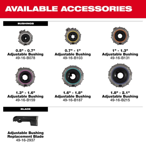 Milwaukee 2937-20 M18 FUEL Covered Conductor Cable Stripper - Tool Only