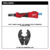 Milwaukee 2978-20BG M18 FORCE LOGIC Linear Utility Crimper with BG Jaw - Tool Only
