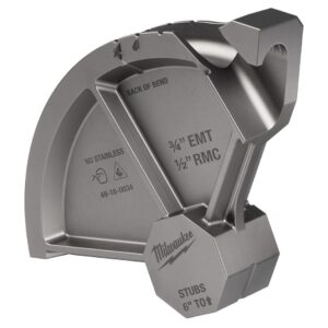 Milwaukee 49-16-0034 3/4" EMT 1/2" RMC Bending Shoe