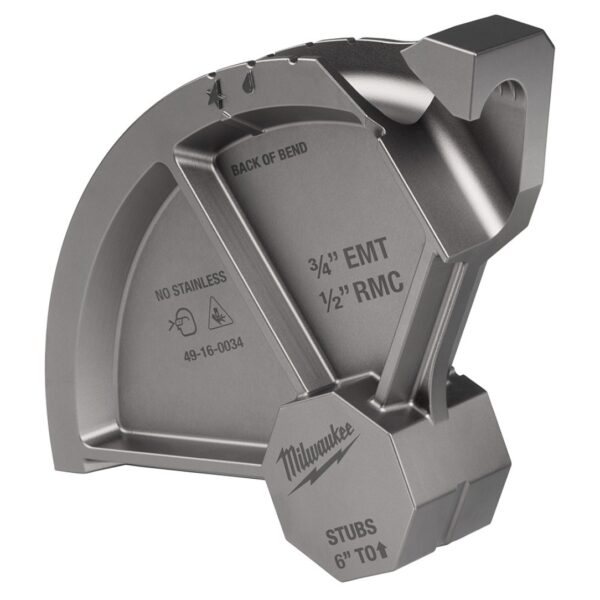 Milwaukee 49-16-0034 3/4" EMT 1/2" RMC Bending Shoe