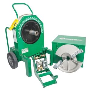 Greenlee 555ESC Classic Electric Bender with Single EMT Shoes