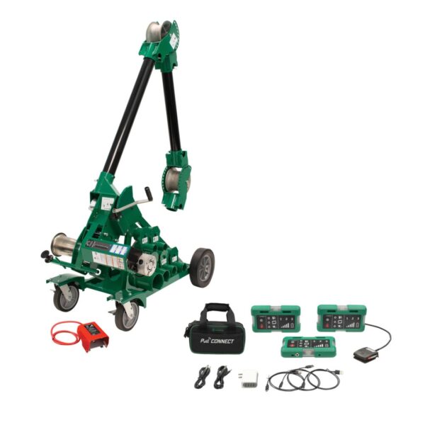 Greenlee GX10-GPC 10k TUGGER Package with Mobile VERSIBOOM and Pull Connect