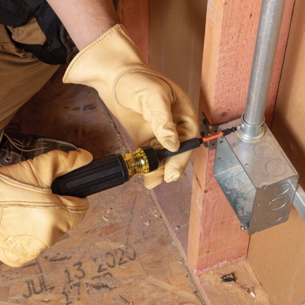 Klein 32315HD 15-in-1 Ratcheting Impact-Rated Multi-Bit Torsion Zone Screwdriver