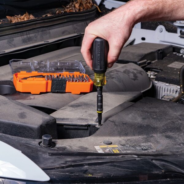 Klein 32501HD KNECT Impact-Rated Multi-Bit Screwdriver/Nut Driver Set 46-Piece