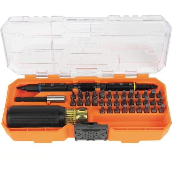 Klein 32501HD KNECT Impact-Rated Multi-Bit Screwdriver/Nut Driver Set 46-Piece