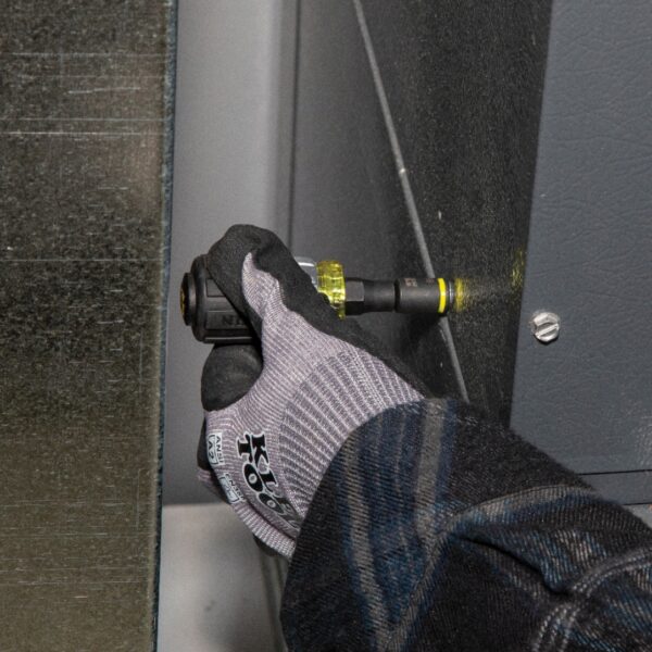 Klein 32561HDRT KNECT 7-in-1 Ratcheting Impact-Rated Stubby Screwdriver / Nut Driver