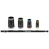 Klein 32934M 8-in-1 Metric Impact-Rated Flip Socket Set 5-Piece