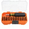 Klein 33803 PROFLEX Impact Screwdriver Bit Set 44-Piece