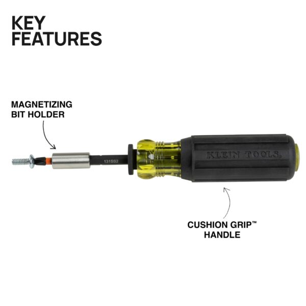 Klein 33803 PROFLEX Impact Screwdriver Bit Set 44-Piece
